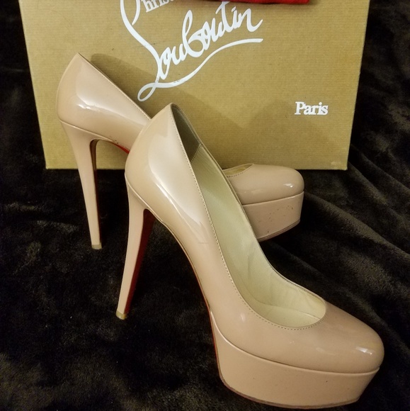 Christian Louboitin Bianca Platform Pumps - Picture 2 of 3